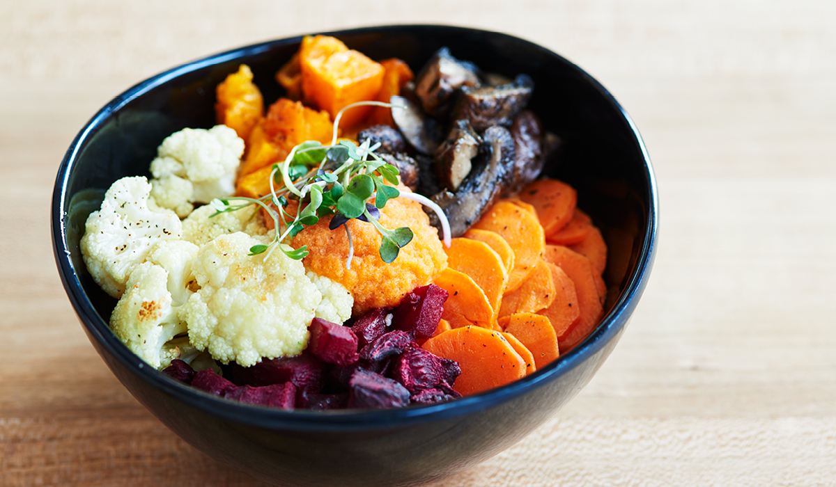 Artfully arranged ingredients